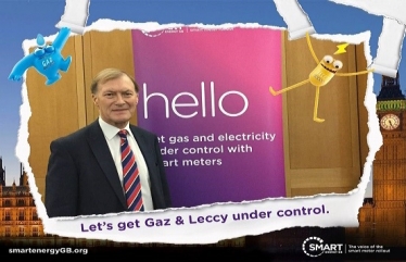 Sir David attended an event hosted Smart Energy GB